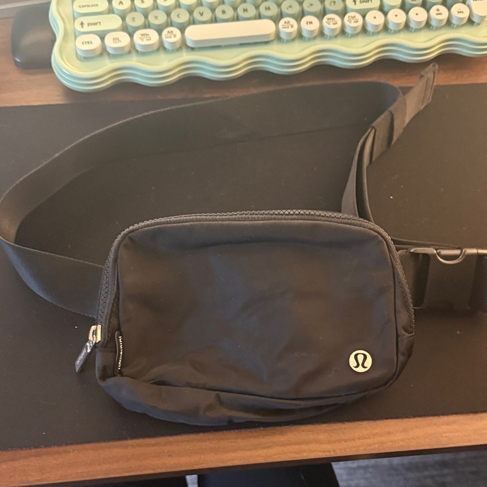 lululemon athletica Black Compact Waist Pack